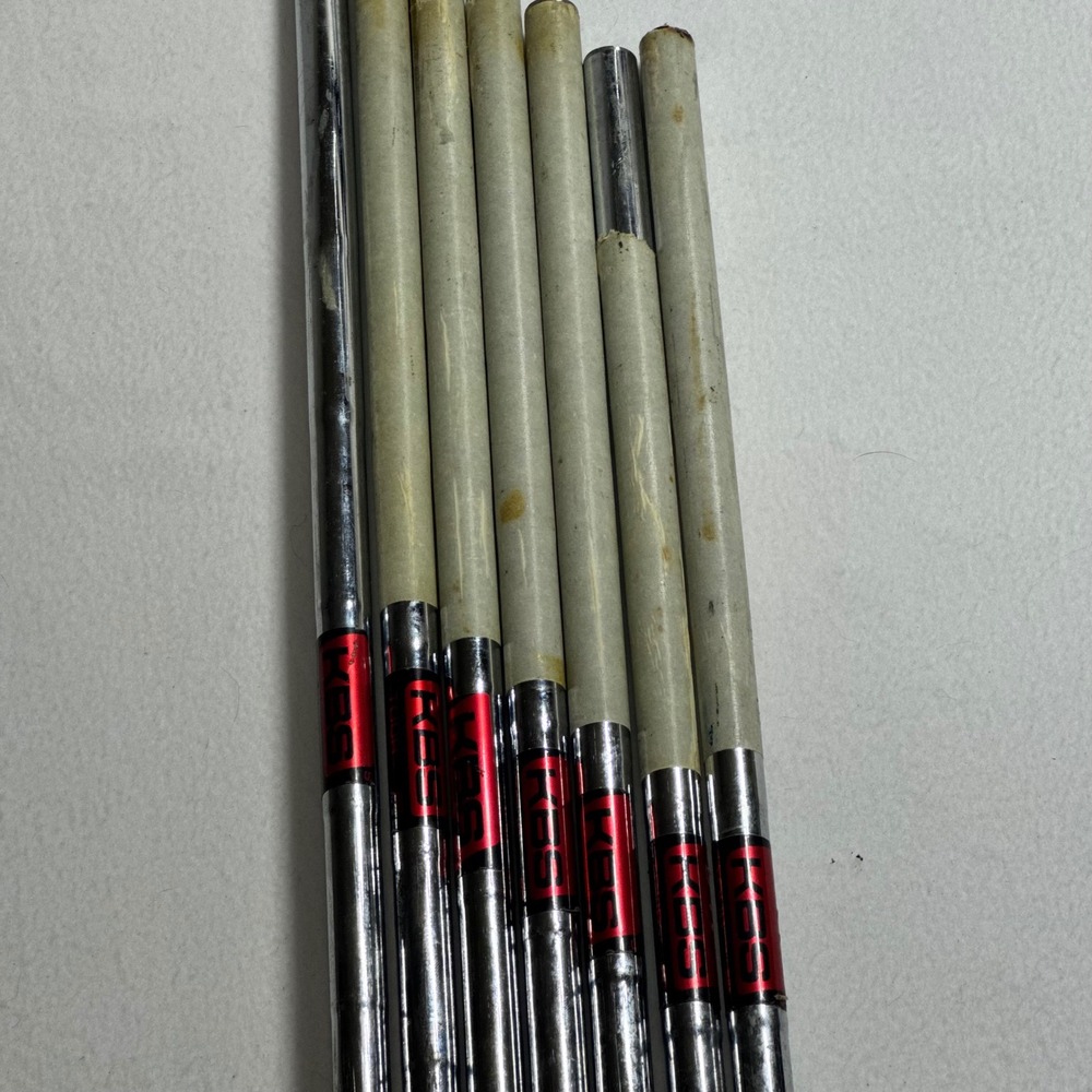 KBS Tour by FST Steel Iron Shafts Set of 7 Chrome Pitted Project Components